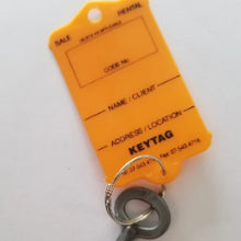 Load image into Gallery viewer, Mark I Real Estate Key Tag Blue