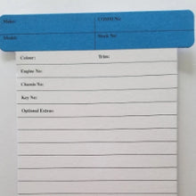 Load image into Gallery viewer, Autotag T Card New Card Blue