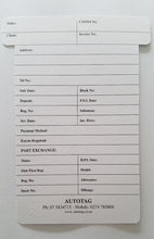 Load image into Gallery viewer, T Cards New Car Rear of Card