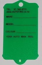 Load image into Gallery viewer, Mark I Automotive Key Tag Green