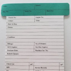 Autotag T Card Used Car - Geen